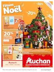 Glace Angebote im Prospekt "Fêtons Noël" von Auchan Hypermarché auf Seite 1