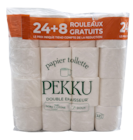 32 rouleaux de papier toilette Pekku double épaisseur - Maxi Bazar 32 rouleaux de papier toilette Pekku double épaisseur à 7,49 € dans le catalogue Maxi Bazar