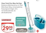 Clean Twist Disc Mop-Set Ergo im Angebot bei GLOBUS in Braunschweig Clean Twist Disc Mop-Set Ergo Angebote von LEIFHEIT bei GLOBUS Braunschweig für 4,99 €