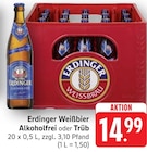 Weißbier Alkoholfrei Angebote von Erdinger bei E center Bruchsal für 14,99 €