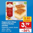 Cafeteria Kuchenschnitten im Angebot bei Netto Marken-Discount in Heilbronn Cafeteria Kuchenschnitten Angebote von Coppenrath & Wiese bei Netto Marken-Discount Heilbronn für 3,79 €