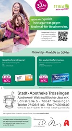 Aktueller mea - meine apotheke Apotheken Prospekt in Trossingen und Umgebung, "Unsere Oktober-Angebote" mit 4 Seiten, 01.10.2025 - 31.10.2025