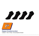 Sneakersocken im Angebot bei Action in Stendal Sneakersocken Angebote von Kappa bei Action Stendal für 2,29 €