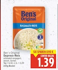 Ben´s Express-Reis von Original im aktuellen E center Prospekt