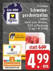 Aktuelle Schweinefleisch Angebote bei EDEKA in Remscheid Aktuelles Schweinegeschnetzeltes Angebot bei EDEKA in Remscheid ab 4,99 €