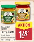 Curry-Paste von ASIA GREEN GARDEN für 1,49 € bei ALDI Nord im Angebot Curry-Paste von ASIA GREEN GARDEN im aktuellen ALDI Nord Prospekt