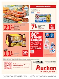 Prix et réduction Lait Demi-Écrémé dans le prospectus Auchan Hypermarché en cours Offre Lait Demi-Écrémé dans le catalogue Auchan Hypermarché du moment à la page 12