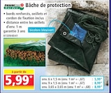 Bâche de protection - POWERTEC GARDEN en promo chez Norma Metz à 5,99 €