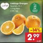 Lieblings Orangen bei Netto Marken-Discount im Ottersberg Prospekt für 2,99 €