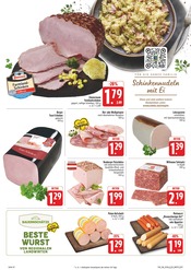 Wurst im EDEKA Prospekt in Hof Aktueller EDEKA Prospekt mit Wurst, "Wir lieben Lebensmittel!", Seite 16