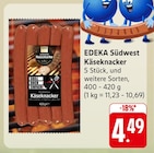 Aktuelle Mettwurst Angebote bei EDEKA in Freiburg (Breisgau) Aktuelles EDEKA Südwest Käseknacker Angebot bei EDEKA in Freiburg (Breisgau) ab 4,49 €