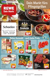 REWE Prospekt "Dein Markt" für Bedburg-Hau, 26 Seiten, 13.05.2024 - 18.05.2024