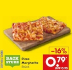 Pizza Margherita im Angebot bei Netto Marken-Discount in Neunkirchen Pizza Margherita Angebote von BACKSTUBE bei Netto Marken-Discount Neunkirchen für 0,79 €