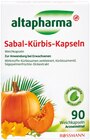 Sabal-Kürbis-Kapseln im Angebot bei Rossmann in Willich Sabal-Kürbis-Kapseln Angebote von altapharma bei Rossmann Willich für 4,49 €