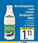 Frische Bergbauern-Milch von Berchtesgadener Land im aktuellen EDEKA Prospekt für 1,11 €