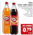 Cola oder Limo Angebote von Vita bei Marktkauf Markranstädt für 0,79 €