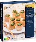 16 mini-feuilletés d'escargots - PICARD dans le catalogue Picard