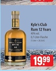 Rum 12 Years Angebote von Kyle’s Club bei famila Nordost Langenhagen für 19,99 €