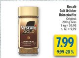 Aktuelles Gold löslicher Bohnenkaffee Angebot bei diska in Hof ab 7,99 €