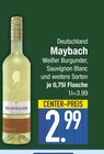 Weißer Burgunder im EDEKA Prospekt Weißer Burgunder von Maybach im aktuellen EDEKA Prospekt für 2,99 €