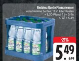 Mineralwasser Angebot in Grünsfeld Mineralwasser im aktuellen Prospekt bei EDEKA in Grünsfeld