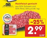 Hackfleisch gemischt bei Netto Marken-Discount im Lübstorf Prospekt für 2,99 €