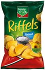 Kessel Chips oder Riffels Naturell von Funny-frisch für 1,49 € bei REWE im Angebot Kessel Chips oder Riffels Naturell von Funny-frisch im aktuellen REWE Prospekt