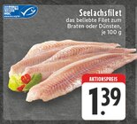 Aktuelles Seelachsfilet Angebot bei EDEKA in Dortmund ab 1,39 €