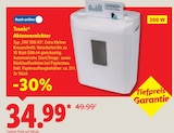 Aktenvernichter im Angebot bei Lidl in Passau Aktenvernichter Angebote von Tronic bei Lidl Passau für 34,99 €