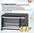 Mini-Backofen BG 950 bei expert im Prospekt "" für 54,99 €