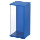 Vitrine wandmontiert leuchtend blau von BRÄNNBOLL im aktuellen IKEA Prospekt für 24,99 €