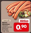 Aktuelle Wiener Würstchen Angebote bei Markant Nordwest in Bielefeld Aktuelles Wiener Würstchen Angebot bei Markant Nordwest in Bielefeld ab 0,90 €
