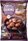 Boulettes au boeuf et aux oignons crues - Picard en promo chez Picard Boulettes au boeuf et aux oignons crues - Picard dans le catalogue Picard