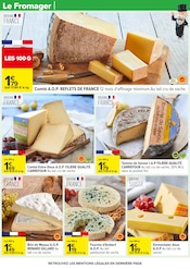 Promos Fourme D'ambert dans le catalogue "LE MOIS MONOPOLY" de Carrefour à la page 19