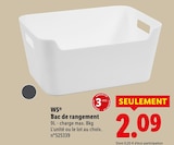Bac de rangement - W5 dans le catalogue Lidl