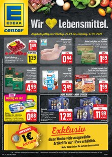 Hähnchen im E center Prospekt "Wir lieben Lebensmittel!" mit 30 Seiten (Nürnberg)