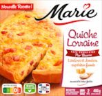 Tarte salée surgelée - MARIE en promo chez Carrefour Fontenay-sous-Bois à 3,25 €