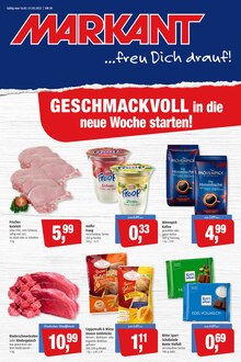 Markant Prospekt der aktuellen Woche, gültig von 16.05.2022 bis 21.05.2022 Aktueller Markant Prospekt "Top Angebote" mit 16 Seiten