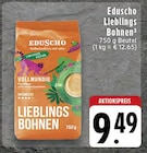 Lieblings Bohnen³ Angebote von Eduscho bei EDEKA Osnabrück für 9,49 €