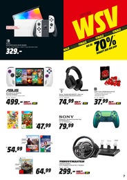 Nintendo Switch Angebot im aktuellen MediaMarkt Saturn Prospekt auf Seite 7