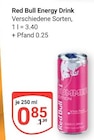 Aktuelle Red Bull Angebote bei GLOBUS in Castrop-Rauxel Aktuelles Energy Drink Angebot bei GLOBUS in Castrop-Rauxel ab 0,85 €