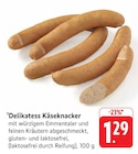 Delikatess Käseknacker bei E center im Spiesen-Elversberg Prospekt für 1,29 €