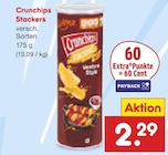 Crunchips Stackers Angebote bei Netto Marken-Discount Nettetal für 2,29 €