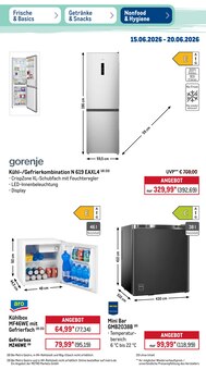 Kühlschrank im METRO Prospekt "Wochenangebote + Gewinnspiel" mit 53 Seiten (Wuppertal)