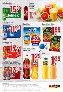 Cola im Trinkgut Prospekt "Aktuelle Angebote" mit 8 Seiten (Frankfurt (Main))