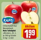 Aktuelles Rote Tafeläpfel »Nicoter« Angebot bei REWE in Göttingen ab 1,99 €