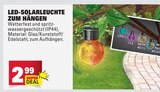 LED-Solarleuchte zum Hängen Angebote bei Marktkauf Lörrach für 2,99 €