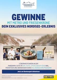 METRO Prospekt Gewinnspiel Friesenkrone mit  Seite in Altdorf, Esslingen und Umgebung
