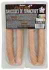 Véritables Saucisses De Francfort Auchan À Table En France en promo chez Auchan Hypermarché Paris à 2,99 €