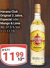Aktuelle Havana Club Angebote bei GLOBUS in Amberg Aktuelles Original 3 Jahre, Especial oder Mango & Lime Angebot bei GLOBUS in Amberg ab 11,99 €